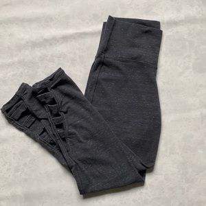 Women’s Old Navy Active Lattice Hem Leggings